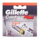 Gillette Contour Plus Replacement Razor Blades - Pack of 5
