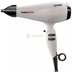   BaByliss PRO Levante Professional Hair Dryer with Ion Technology 2100W White