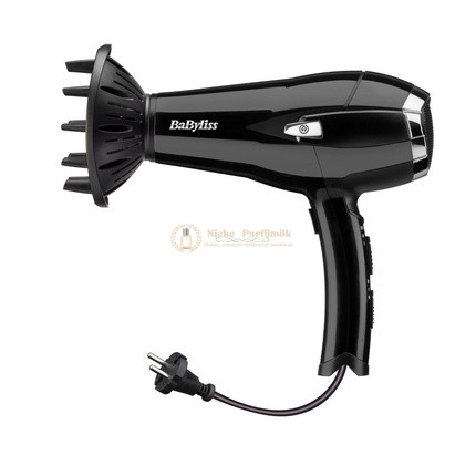 BaByliss D374DE Cordkeeper 2000 Hair Dryer 2000 Watts with Ion Technology