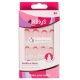 Artificial Nails Almond Pink French 24 Pieces KillyS
