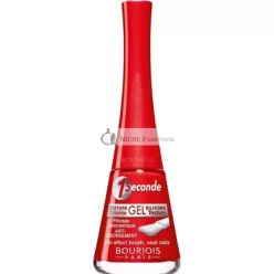 Bourjois 1 Seconde Nail Polish 10 Rouge Poppy 9ml