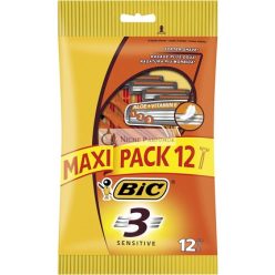 BIC 3 Sensitive Men's Triple-Blade Sensitive Razors