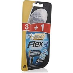 BIC Flex 3 Comfort Disposable Shaving Razors 3+1 Units