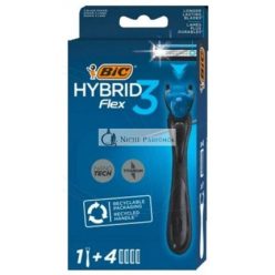 Bic Razor Blades Hybrid 3 Flex Shaving System For Men