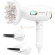 Rowenta CV9240 Ultimate Experience Massage Hair Dryer 2200W with Ion Booster and Revitalizing Scalp Massage White/Copper