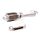 Rowenta CF9720 Brush Activ' Ultimate Care Rotating Hot Air Brush 2-in-1 Styling with Ceramic Coating and Ion Booster Technology Styling Nozzle Innovative Flip Function White/Rose Gold