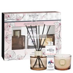   Bolero Magnolia Liliflora Aroma Diffuser Gift Set 80 ml + Candle 80 g