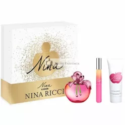   Nina Ricci Nina Illusion Eau De Parfum Spray 80ml Set 3 Pieces