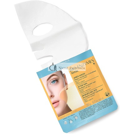 Talika Bio Enzymes Mask After Sun Moisturizing and Soothing Face Mask with Bio-Cellulose 'Like a Second Skin' Care Mask