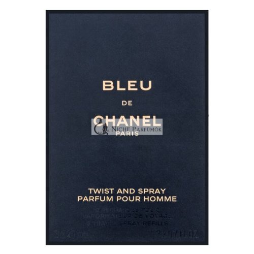 Chanel Bleu de Chanel Parfum - Refill for Men 3 x 20 ml