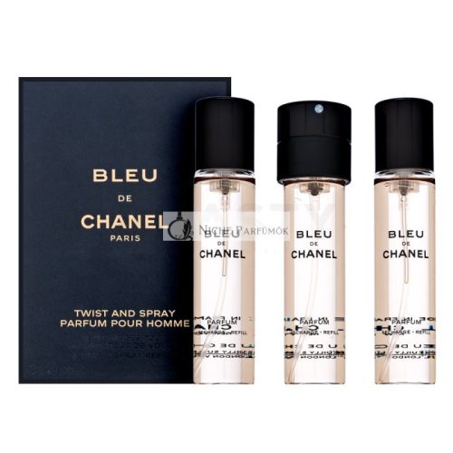Chanel Bleu de Chanel Parfum - Refill for Men 3 x 20 ml