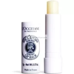   L'OCCITANE Natural Shea Butter Lip Balm 4.5g Ultra Rich 10% Shea Butter Softens and Repairs
