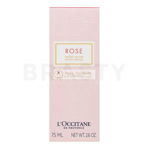 L'Occitane Rose Hand Cream Nourishing Hand and Nail Cream 75 ml