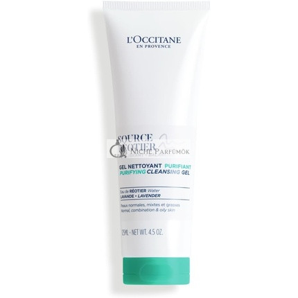 L'Occitane Source Reotier Purifying Cleansing Gel 125ml - Hydrating & Soothing