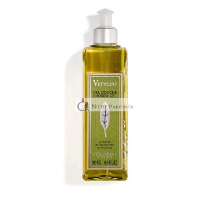 L'OCCITANE Invigorating and Refreshing Verbena Shower Gel Uplifting Lemon Fragrance Organic Verbena Extract Made in France
