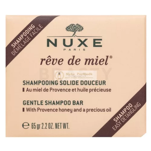 Nuxe Rêve De Miel Gentle Shampoo Bar with Nourishing Ingredients 65 g