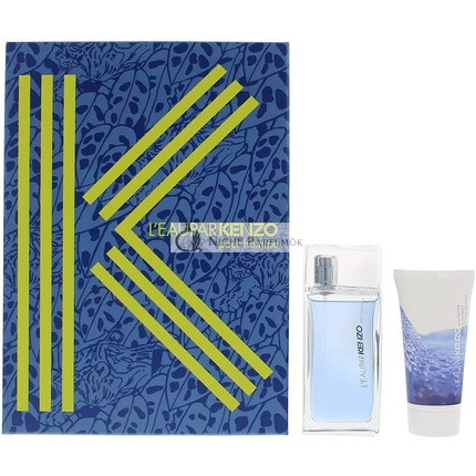 Kenzo L'Eau Par Kenzo Gift Set for Him EDT 50ml Shower Gel 50ml