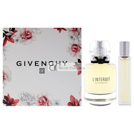 Givenchy Linterdit For Women 2 Pc Gift Set 1.7oz EDP Spray 0.42oz EDP Spray