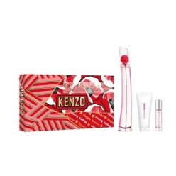   Kenzo Flower By Kenzo Poppy Bouquet - Eau De Parfum 100 Ml + Testápoló 75 Ml + Újratölthető Eau De Parfum 10 Ml