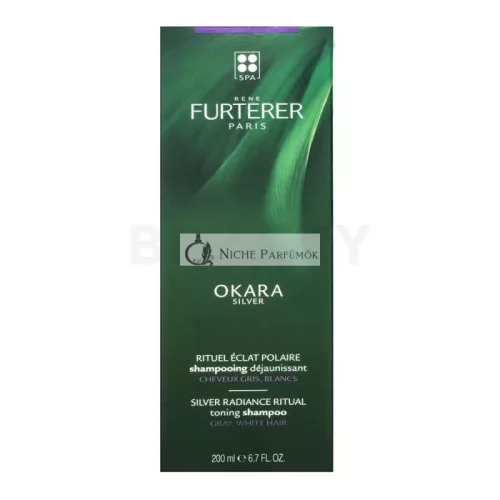 Rene Furterer Okara Silver Toning Shampoo for Platinum Blonde and Gray Hair 200 ml