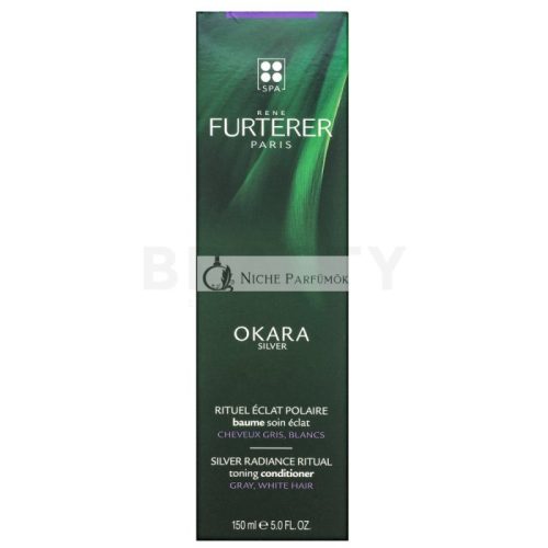 Rene Furterer Okara Silver Toning Conditioner for Platinum Blonde and Gray Hair 150 ml