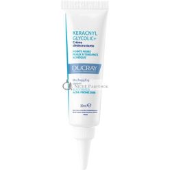 Keracnyl Glycolic + Ducray Scrub Cream 30ml