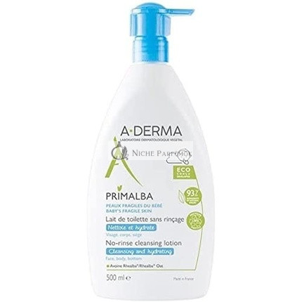 A-DERMA Primalba Gentle Cleansing Lotion Without Rinsing 500ml