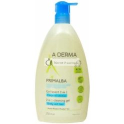 A-DERMA Primalba 2-in-1 Cleansing Gel 750ml