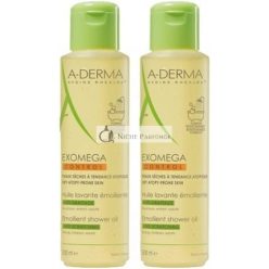   A-Derma Exomega Control Emollient Cleansing Oil Anti-Scratching 500ml - Pack of 2