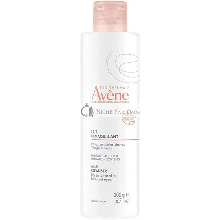 Avène Milk Face Cleanser For Dry Sensitive Skin 200ml