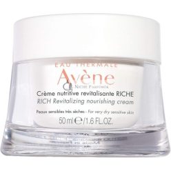   Avene Eau Thermale Rich Revitalizing Nourishing Cream 50ml for Very Dry Sensitive Skin