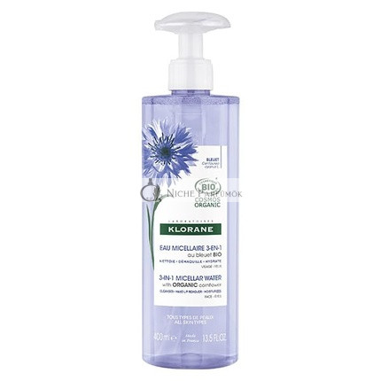 Klorane Micellar Water with Cornflower 400ml