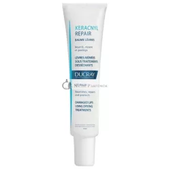   Ducray Keracnyl Repair Balm For Damaged Lips Under Drying Treatments - 15ml