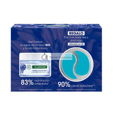 Al Aciano Bio Hyaluronic Acid Gel-Cream For Face And Eyes Set Of 2