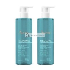 Avene Cleanance Duo Cleansing Gel - 2 X 400 Ml