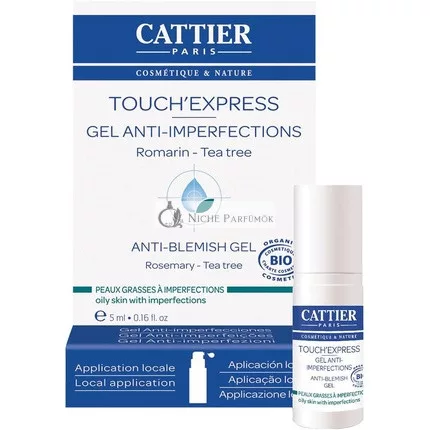 Cattier Touch'Express Anti-Blemish Gel for Young Skin 5ml