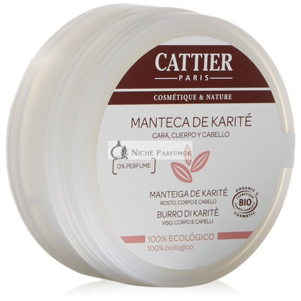 Cattier 100% Organic Shea Butter 100g