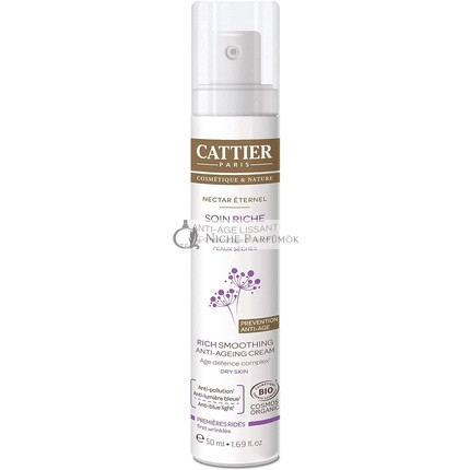 Cattier Eternal Nectar Rich Smoothing Anti-Aging Cream 50ml