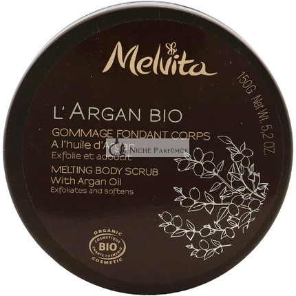Melvita L'Argan Bio Melting Body Scrub 150g