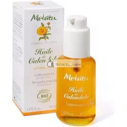   Melvita Huiles de Beaute Organic Calendula Oil Nutrient-Rich Moisturizing Anti-Aging Face Treatment 50ml