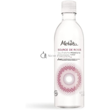 Melvita Source de Roses Micellar Fresh Water 200ml Bottle