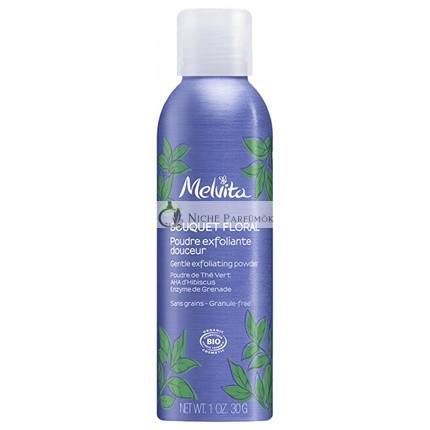 Melvita Bouquet Floral Exfoliating Powder - 30 Grams