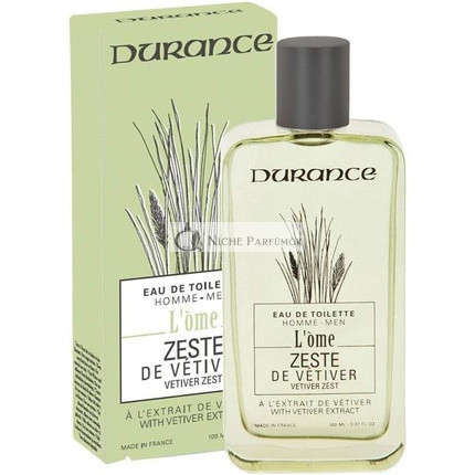 Durance L'Ome Eau De Toilette for Men 100ml - Vetiver Zest Fragrance