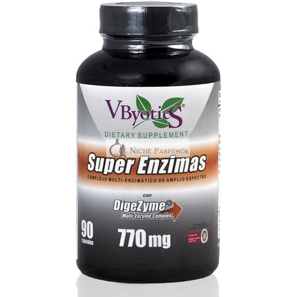 V.byotic Super Enzymes with Dygeszime 90 Capsules