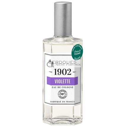 Berdoues 1902 Violet Eau de Cologne Floral Scent Made in France Spray Fragrance for Men and Women with Violet Lilac Jasmine Luxury Unisex Perfume with Premium Quality Ingredients 4.2 fl.oz.