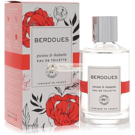 Berdoues 1902 Pivoine & Rabarbara Eau De Toilette Spray, 100ml