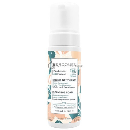 BERDOUES Probiotic Age Respect Cleansing Foam for Normal to Oily Skin 5.07 Fl.Oz.