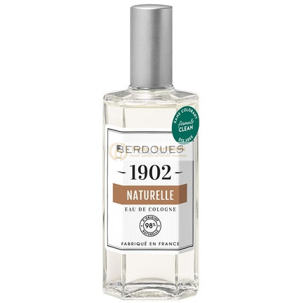 Berdoues 1902 Természetes Eau de Cologne Amber Citrus Illat, Franciaországban készült, 125 ml