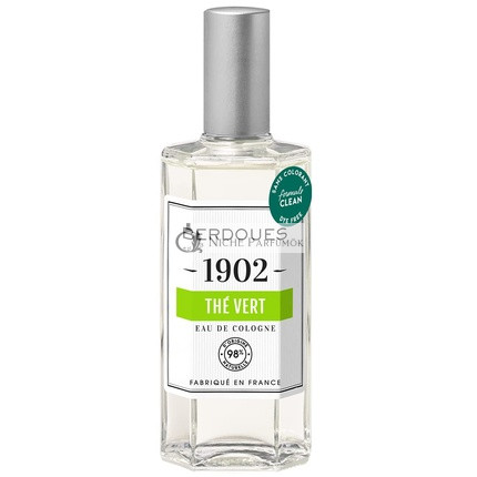 1902 Green Tea Eau de Cologne Floral Citrus Scent Made in France 4.2 Fl Oz