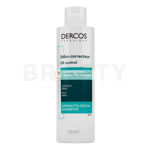 Vichy Dercos Oil Control Advanced Action Shampoo Cleansing Shampoo for Oily Scalp 200 ml